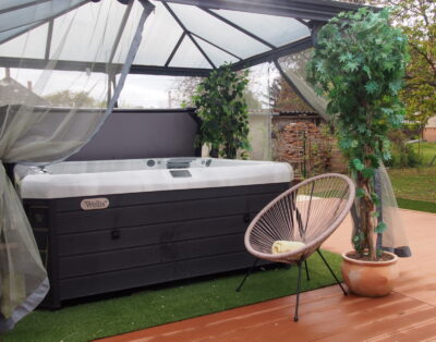 Apartman Balatonszemesen Jakuzzival és Infraszaunával. Állatbarát szálláshely