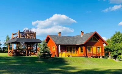 Parádsasvári Sasfészek – Finn faház wellnessel a Mátra mélyén.