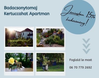 Kiadó apartman Badacsonytomaj